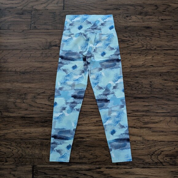 aerie leggings blue pattern size small - Picture 4 of 12
